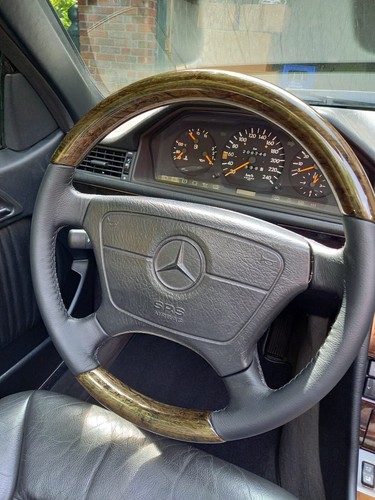Holzlenkrad mercedes w124 - holzlenkrad,