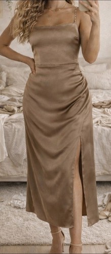 Zara cocktailkleid schlitz - zara,
