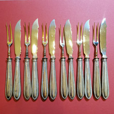 Historismus, Obstbesteck, 12