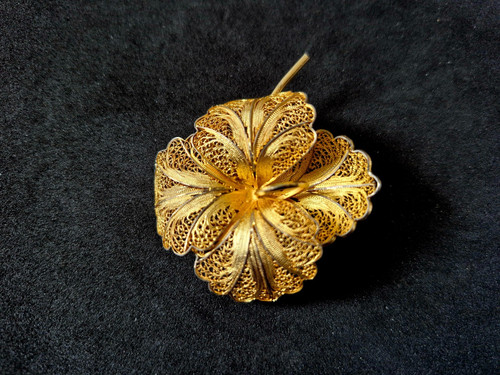 Wunderschöne brosche blume - brosche,