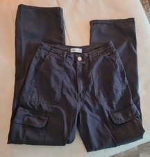 ZARA tolle lässige Hose Cargohose Gr 38 grau Teenager Mode angesagt 