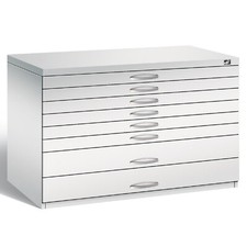 Flachablageschrank mit - , 8
