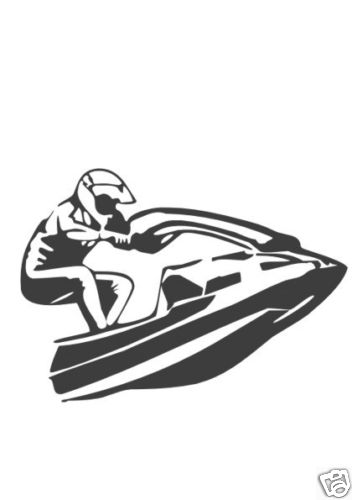 Jetski aufkleber sticker - jetski,