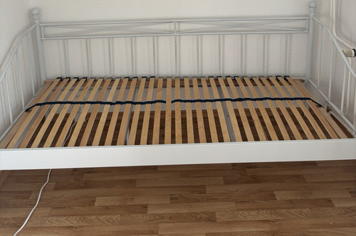 Ikea einzelbett metall holz - ikea,