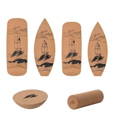 F2 Kork Balance Boards mit