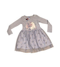 Frozen Elsa Kleid Tüllkleid Mädchen mit Baumwolle Tüll 122 bis 128