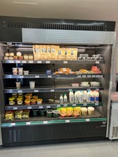 Wandkühlregal / Snackregal AHT CB 196 G4, gebraucht 