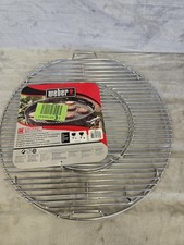 Weber Grillrost-Einsatz Gourmet BBQ System Edelstahl für Holzkohlegrills B-Ware