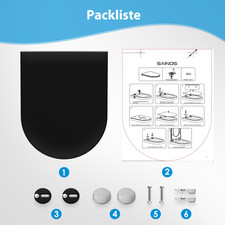 SINOBATH Toilettendeckel