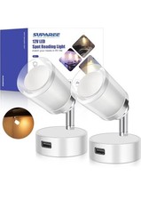 SUPAREE 12V LED Lampe Camper 12V LED Leselampe Wohnmobil 12V Leselampe Wohnmobil