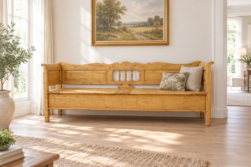 Truhenbank wohnzimmerbank bank - truhenbank,