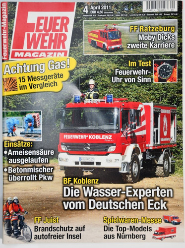 Feuerwehr magazin april 2011 - feuerwehr-magazin,