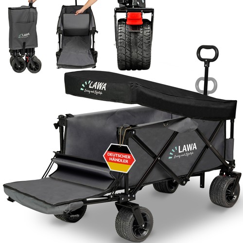 Faltbarer bollerwagen dach - bollerwagen,