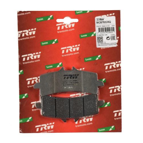 Trw bremsbelag hyper carbon - trw,