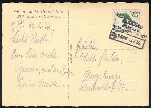 Deutsches reich 1936 karte - reich,