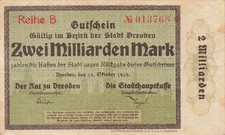 Dresden - Stadt - 2 Milliarden