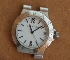 Bulgari Diagono Damenuhr LCV 29S voll funktional, Bandanstoss beschädigt