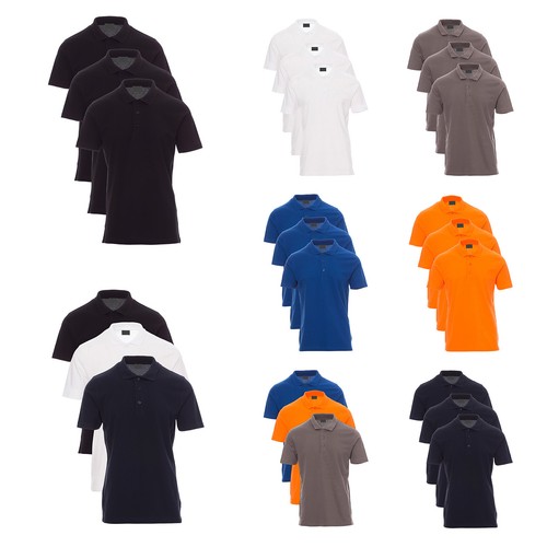 3er pack herren poloshirt - pack,