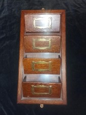 Antikes Wandbehang Briefregal