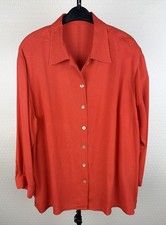 Damen Gr. 50 Hemdbluse 100%