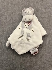 Noukies Noukie`s  Schmusetuch Schnuffeltuch Kuh weiß grau