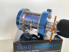 NEU! WILDWOLF BF50-LH Linkshand Multirolle 9x SCHNUR NEU Angelrolle Norwegen