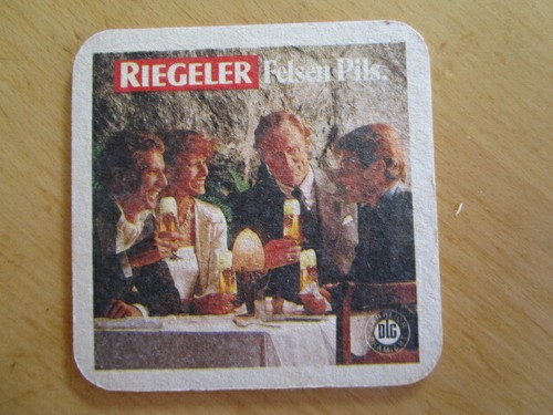 Bierdeckel riegeler bier - bierdeckel,