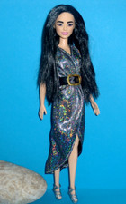 %***Barbie Fashionistas*Schwarze Haare***%