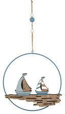 Maritime Wanddeko Holz