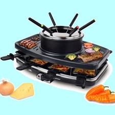 Raclette grill set - in, 1