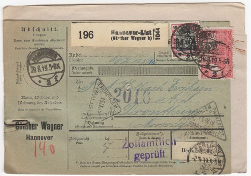 Paketkarte m - ⭐,