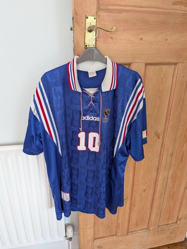 Vintage 1996 france home shirt - vintage,