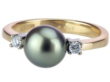 Tahiti Perlen Ring 585 Gold