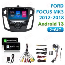Für Ford Focus 2012-2018 MK3 Android13 Apple Carplay Autoradio GPS Navi WiFi 64G