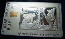 TELEFONKARTE / KOALA - 925 SILBER - SILBERBARREN - SELTENE AUSFÜHRUNG 