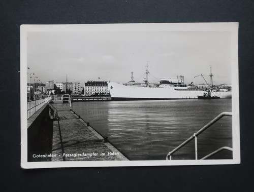 Gotenhafen dampfer hafen - ak,