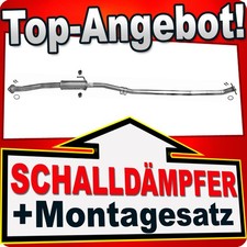 Mittelschalldämpfer für