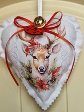 1 Herz, Stoff Herz, Anhänger