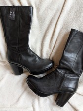 Damen Stiefel Echtleder  Vagabond  Schwarz  Gr. 39 neu