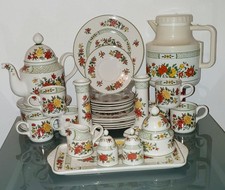 Villeroy Boch Kaffeeservice Dekor Summerday  mit vielen Extras, top Zustand