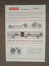 WIKING Automodelle Prospekt