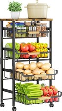 5-Tier Küchenwagen mit Rollen