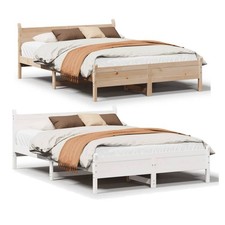 Massivholzbett Bettgestell mit