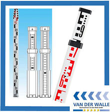 Teleskop Nivellierlatte Laserlatte 5 m ausziehbar inkl. Transporthülle