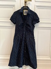 ALPRAUSCH Kleid Hemdkleid Blau Größe M