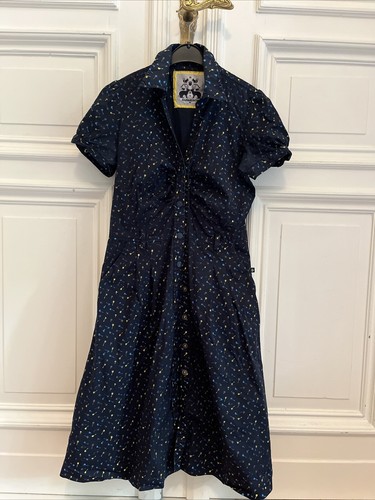 Alprausch kleid hemdkleid blau - alprausch,
