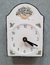 Kleine Wanduhr * Heine studio aktuelles Kunstwerk * ca. 11. x 15 cm * handmade G