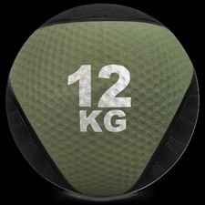 Medizinball Grün/Schwarz 12