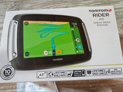 Tomtom rider 410 great - tomtom, rides