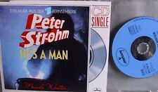 Mandy Winter- He´s a Man (ARD-Titelmusik aus Peter Strohm)- 2-Track-MCD- 3"Inch